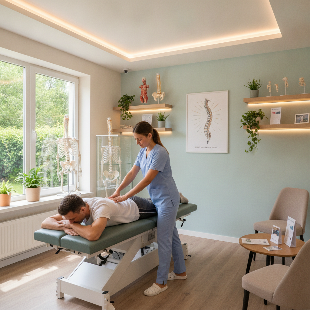 Chiropractor performing adjustment to improve mobility and range of motion, chiropractic care San Antonio TX