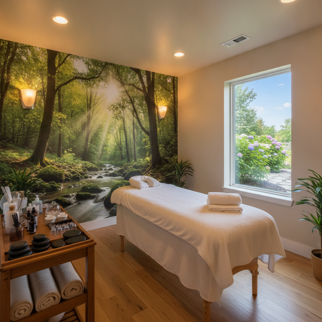 A chiropractor discusses back pain relief Rochester Hills MI options with a patient in a bright, welcoming clinic