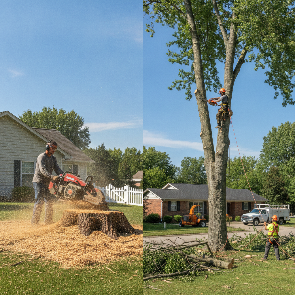 Stump and Tree Removal in Blue Island