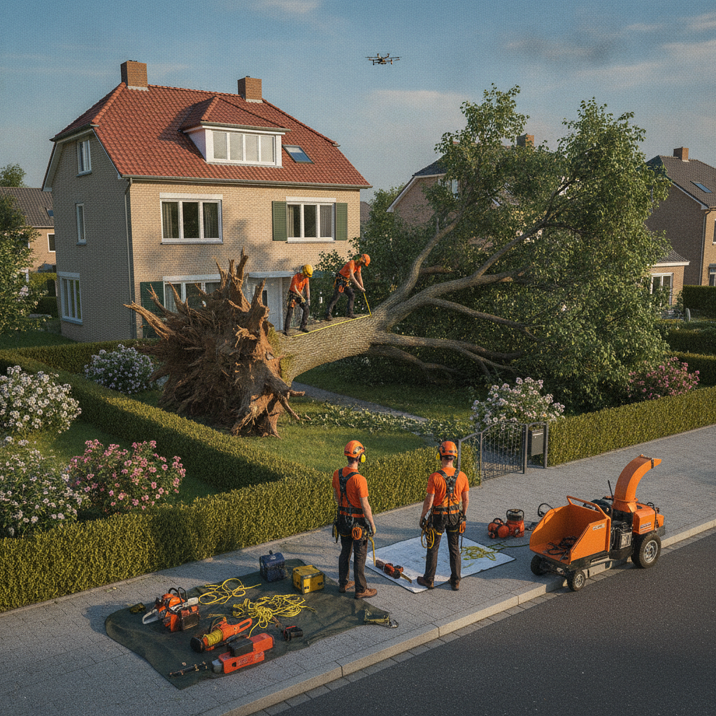 Emergency tree removal hero image