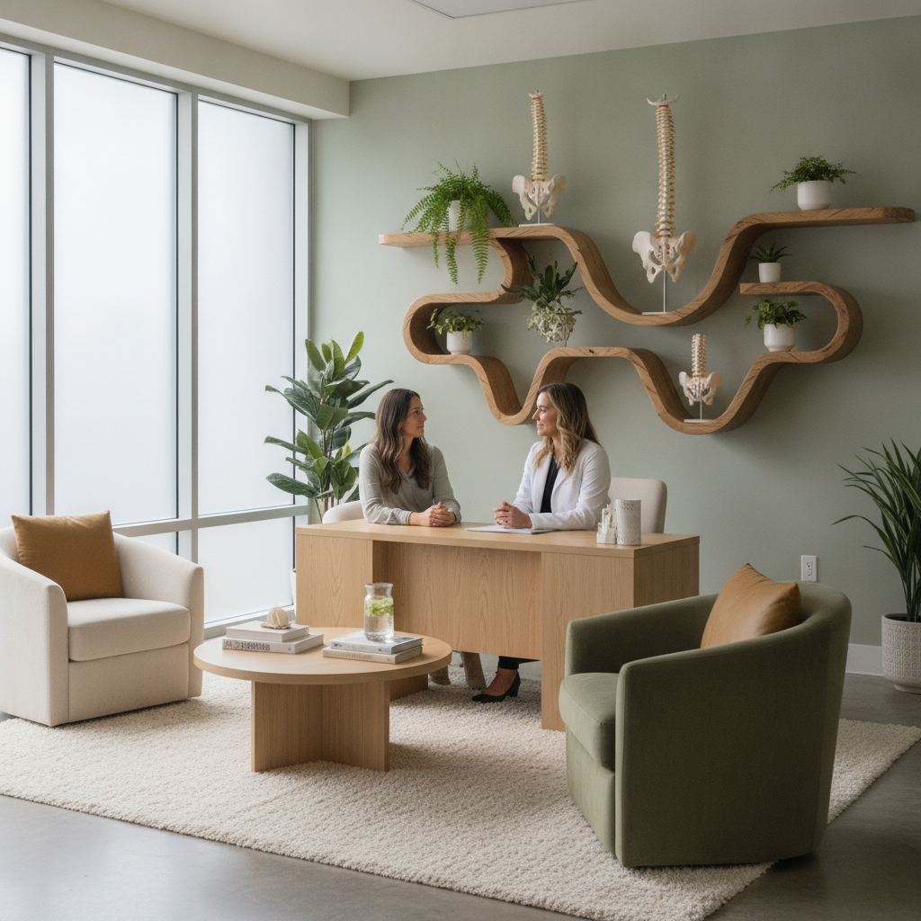 Chiropractor consultation for neck pain