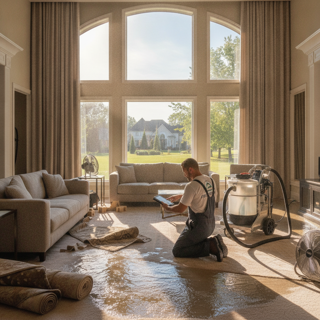 Water Damage Restoration Process