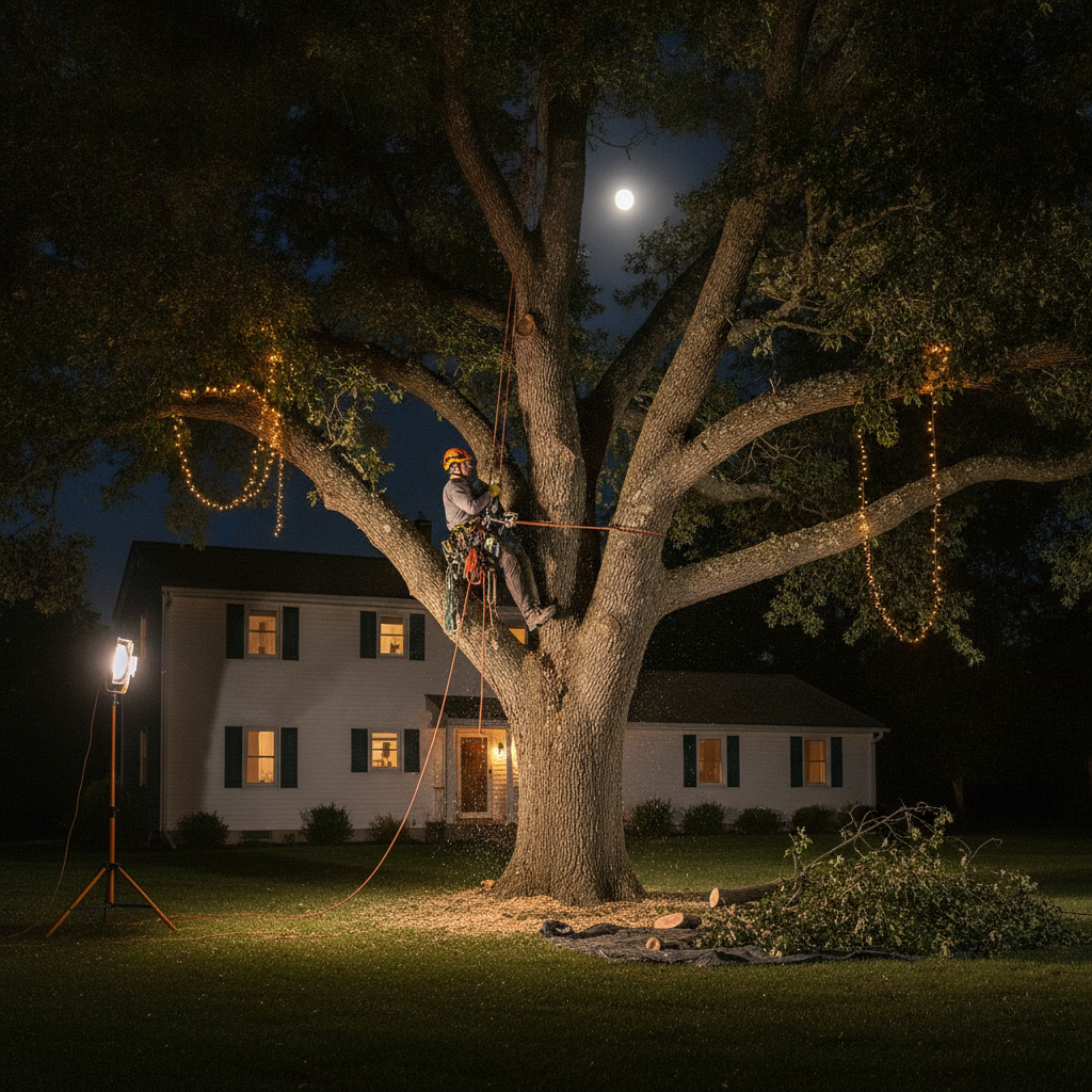 24-Hour Tree Services Hero Image