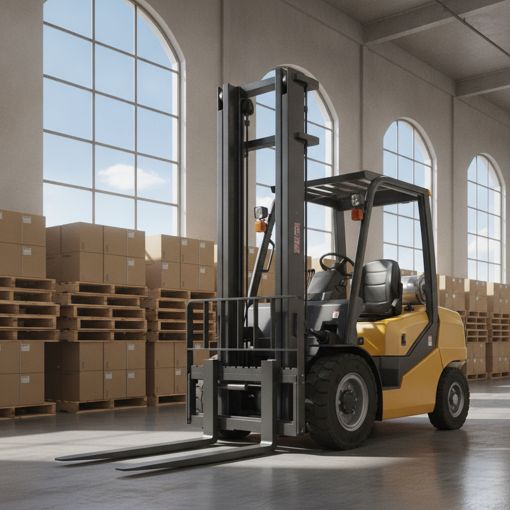 Forklift parts and technician in Texas warehouse, Forklift Repair Rockwall TX