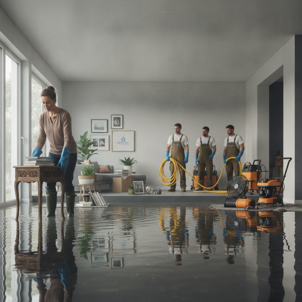 Water Damage Restoration Team Preparation