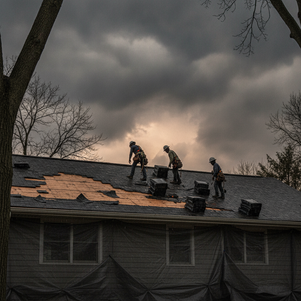 Storm Damage Roof Repair