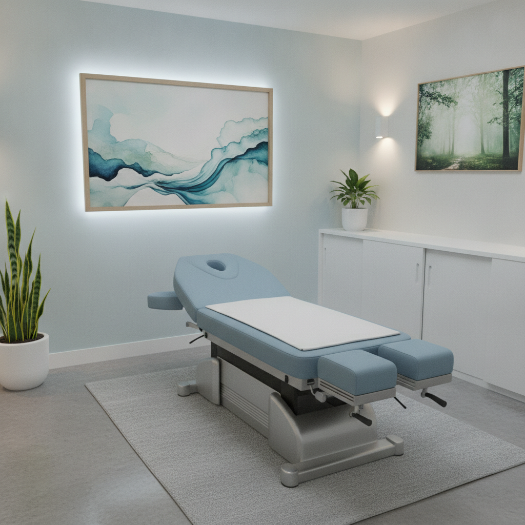 Chiropractor Mesa AZ professional adjusting a patient's back in a modern clinic