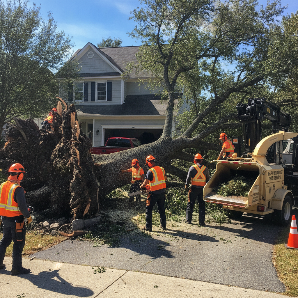 24/7 Tree Service Emergency