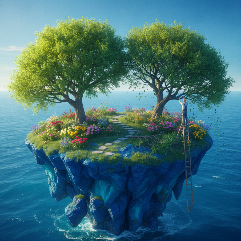 Tree Pruning in Blue Island
