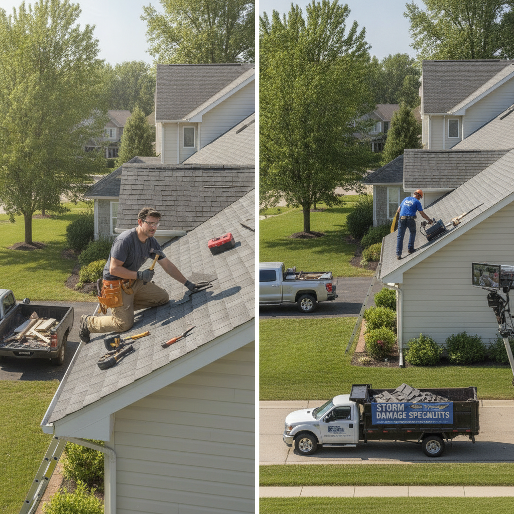 Storm Damage Roof Repair