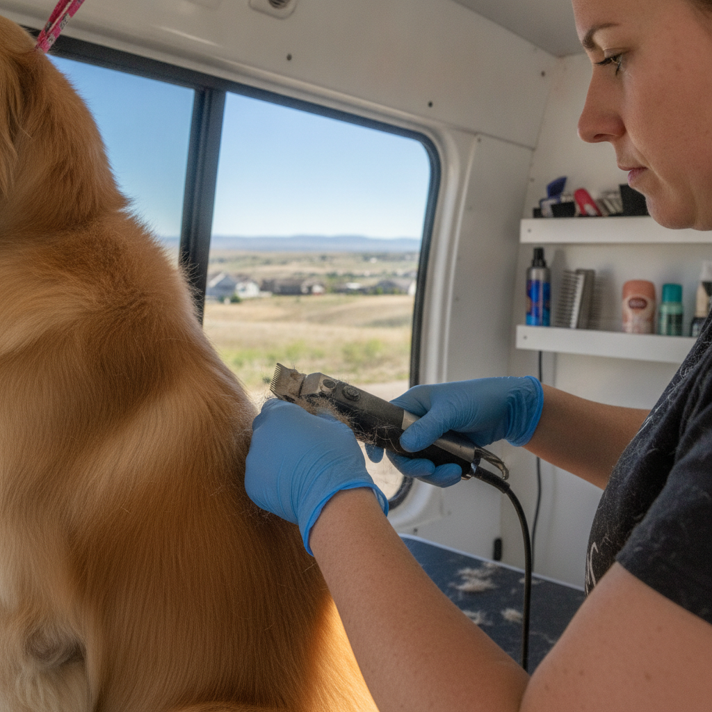 Lehi’s Trusted Mobile Dog Groomer: Comfort, Care, and Convenience — professional image