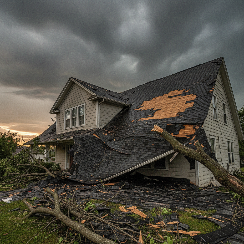 Storm Damage Roof Repair
