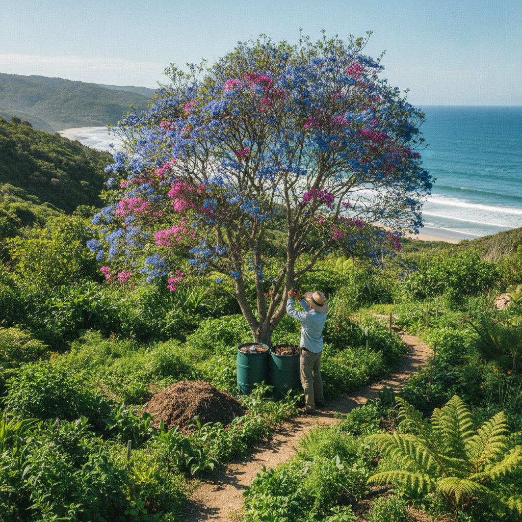 Tree Pruning in Blue Island