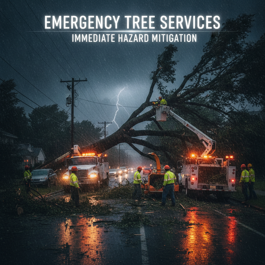 Emergency Tree Services Hero Image