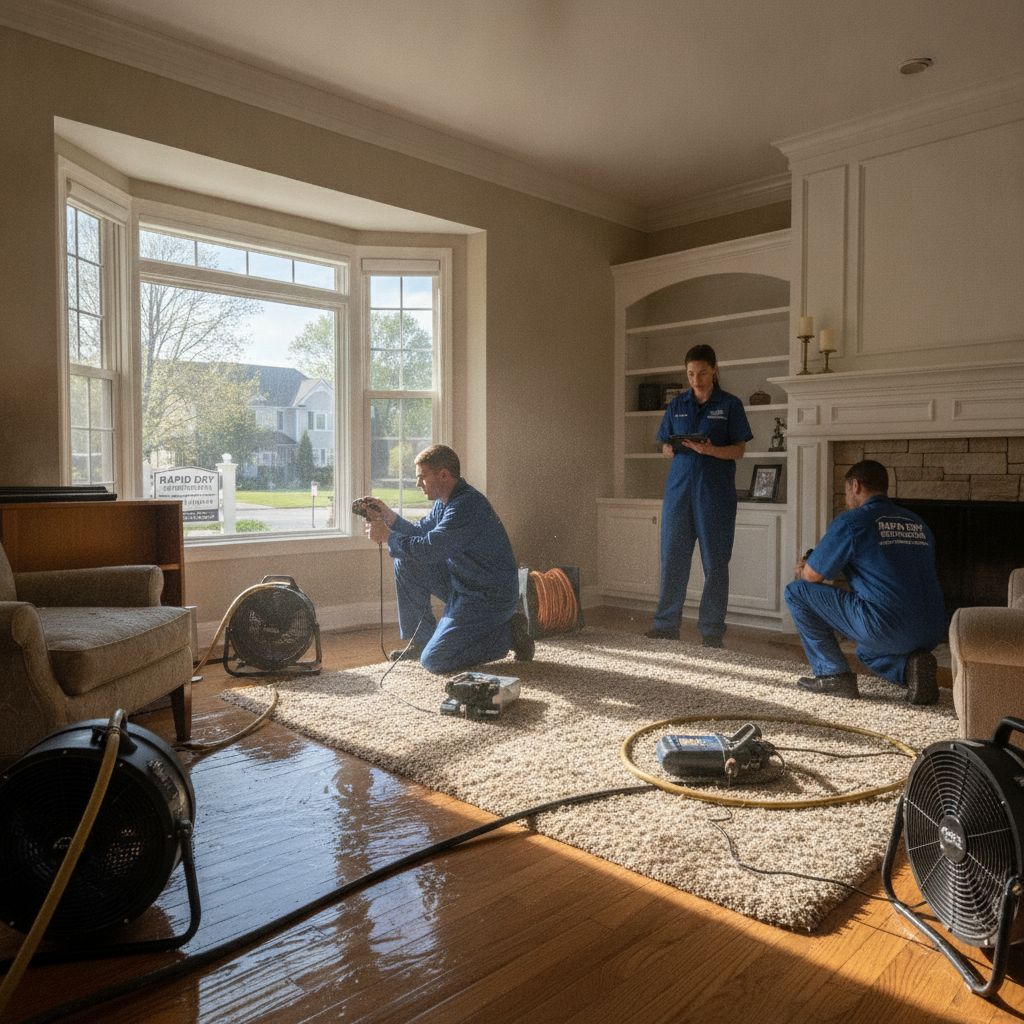 Water Damage Restoration Hero Image