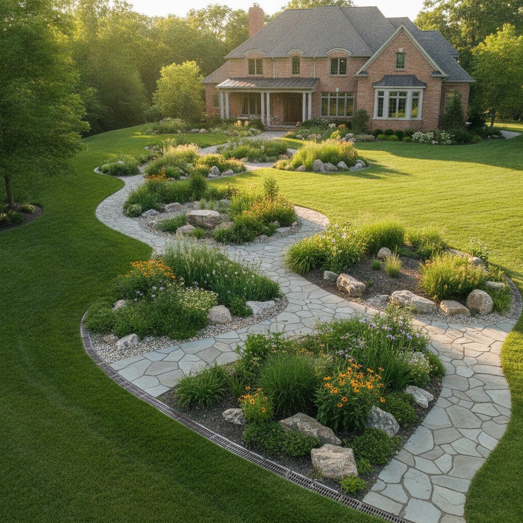 Water Damage Prevention Landscape