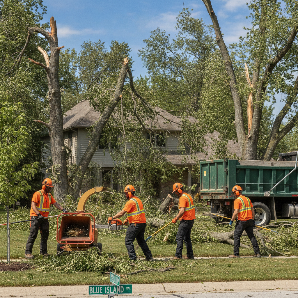 24 Hour Tree Service Storm Damage