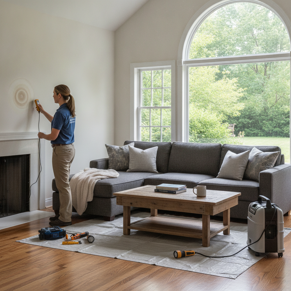 Water Damage Restoration Hero Image