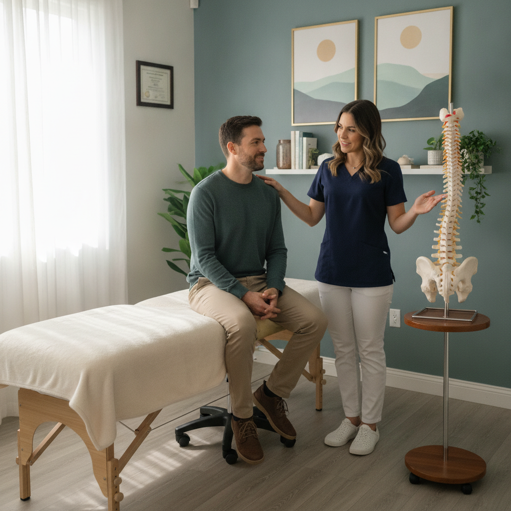 Chiropractor for neck pain