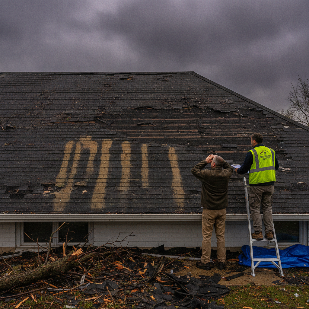 Storm Damage Roof Repair