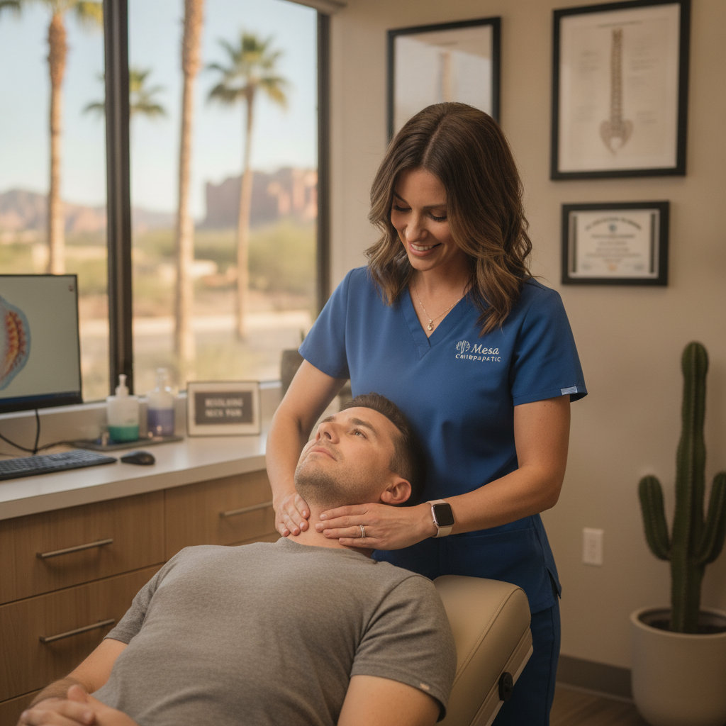 Mesa Chiropractor Resolving Neck Pain