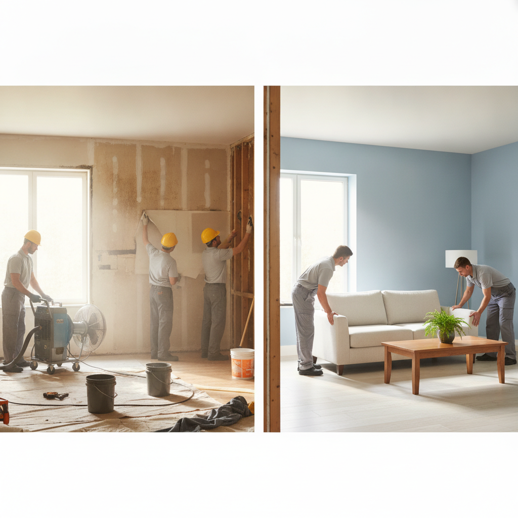 Water Damage Restoration vs. Replacement