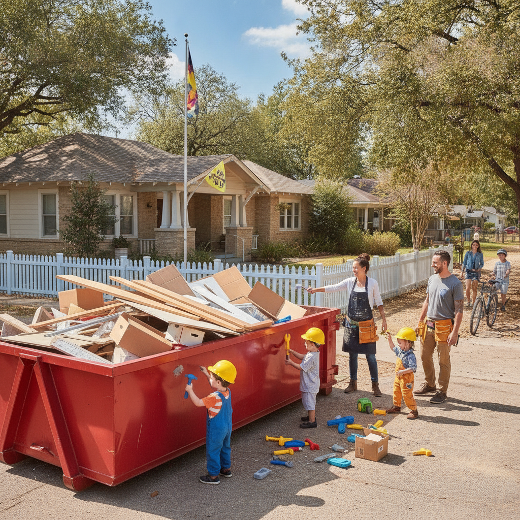 Family-Friendly Projects Dumpster Austin