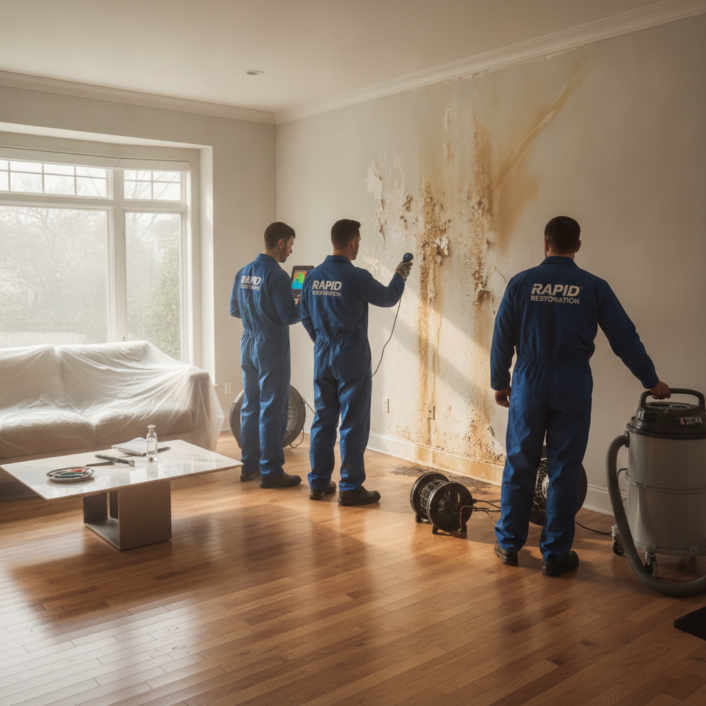 Water Damage Restoration Hero Image