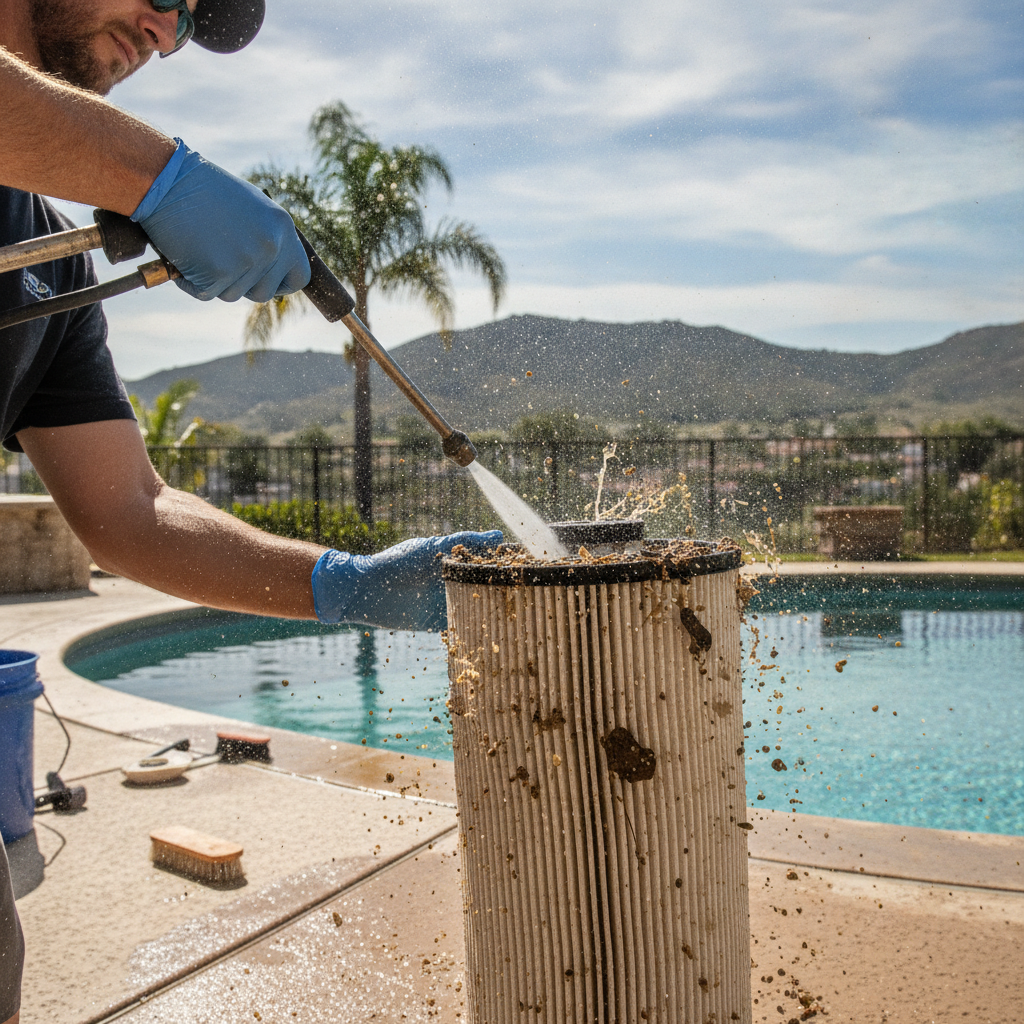 Expert Pool Filter Cleaning Service Rancho Margarita CA — professional image