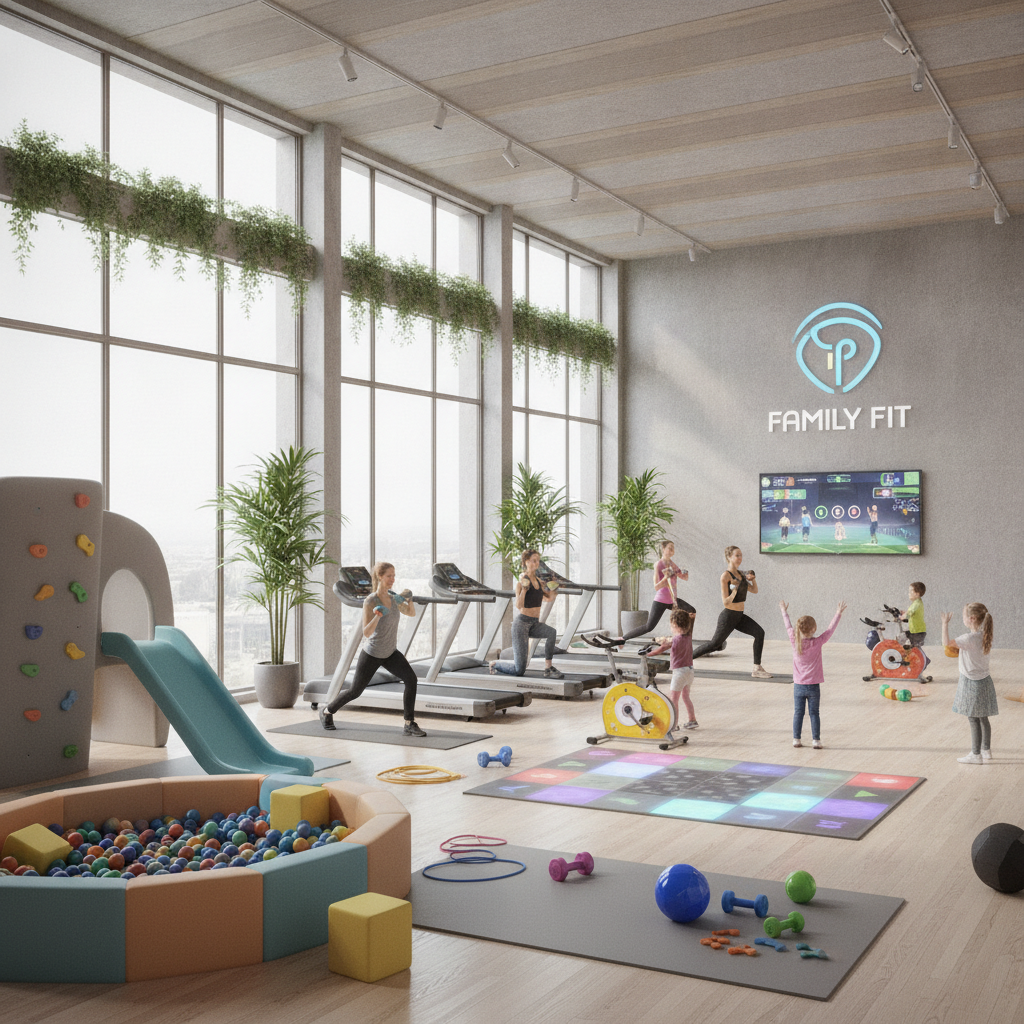 Family-friendly Peoria AZ gym with play area and flexible hours for parents