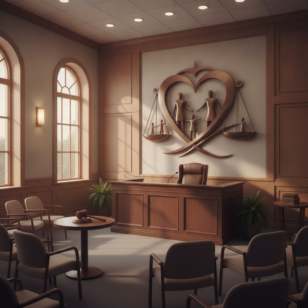 Ohio child custody judge considering best interest standard in family law court