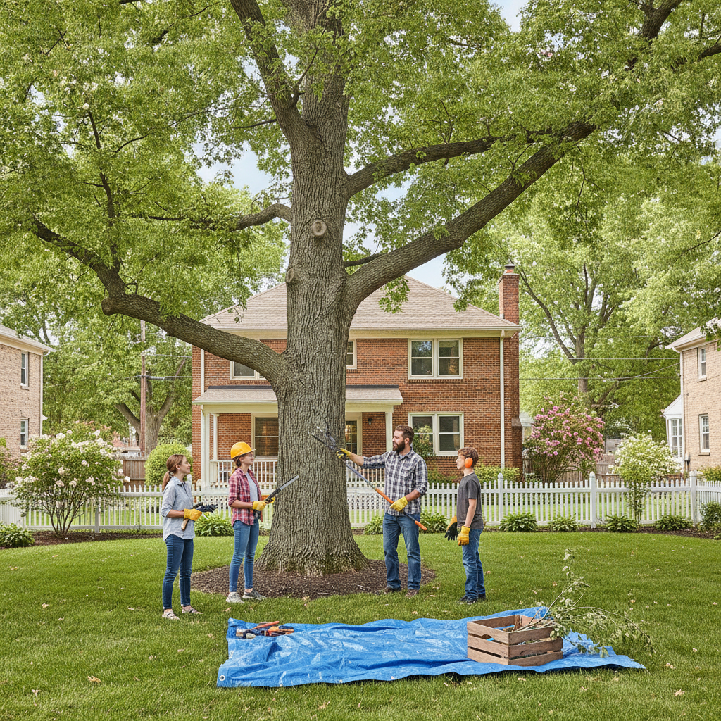 Tree Removal Preparation