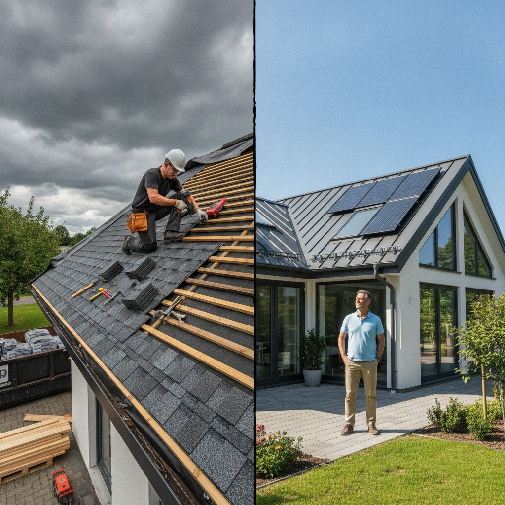 Storm damage repair vs replacement
