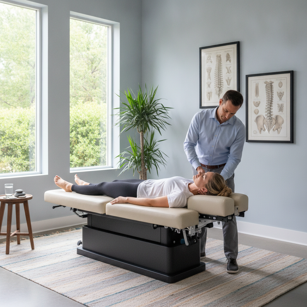 Chiropractor Rochester Hills providing neck pain and headache relief in a comfortable clinic setting
