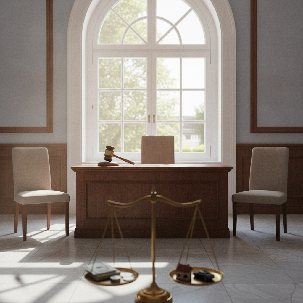 dividing pensions in an Ohio divorce, legal representation and support