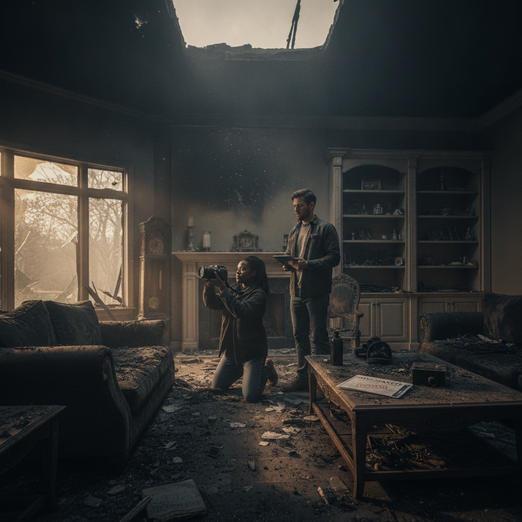 Fire Damage Restoration