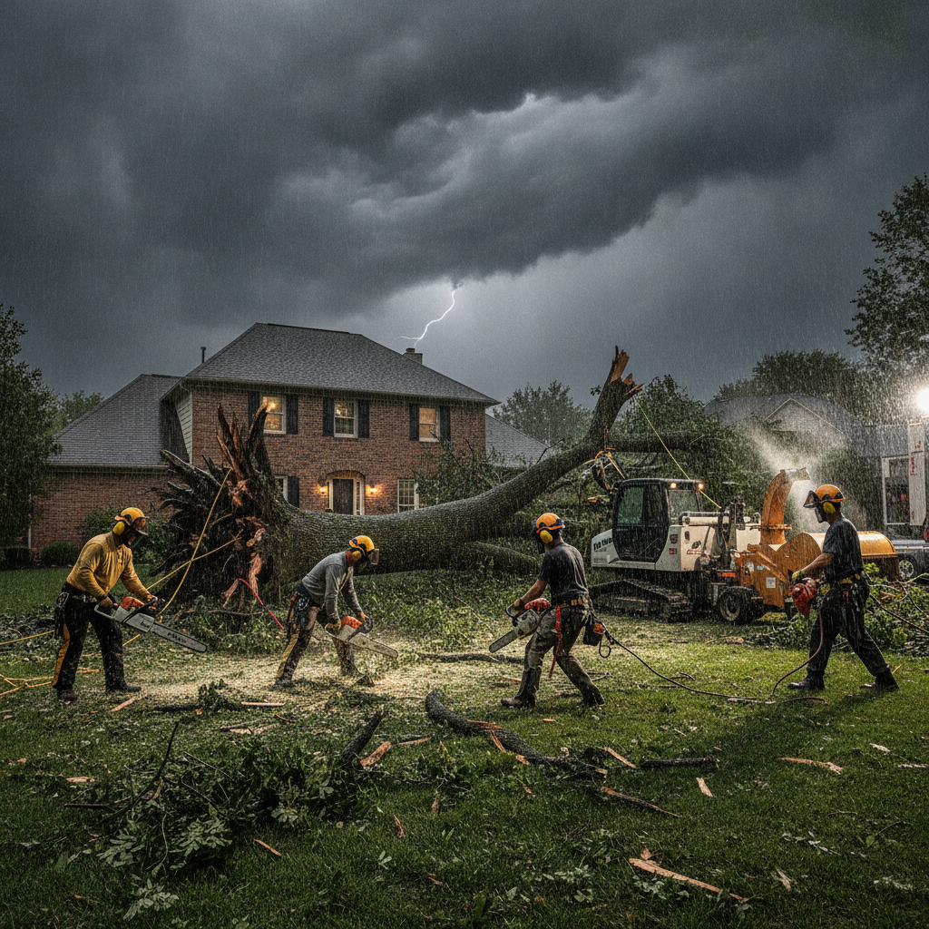 24 Hour Emergency Tree Service Hero Image
