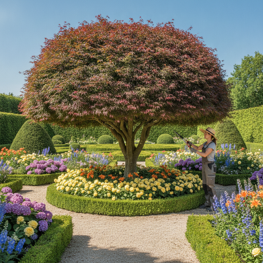 Professional tree pruning enhances property aesthetics