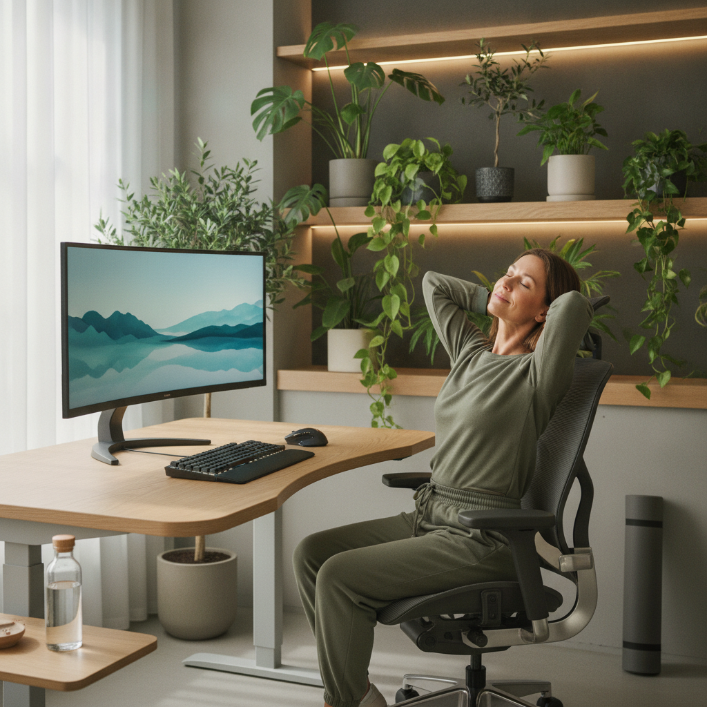 Office Worker Neck Pain Relief