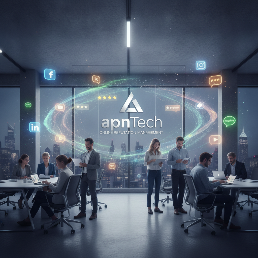 APNtech online reputation hero image