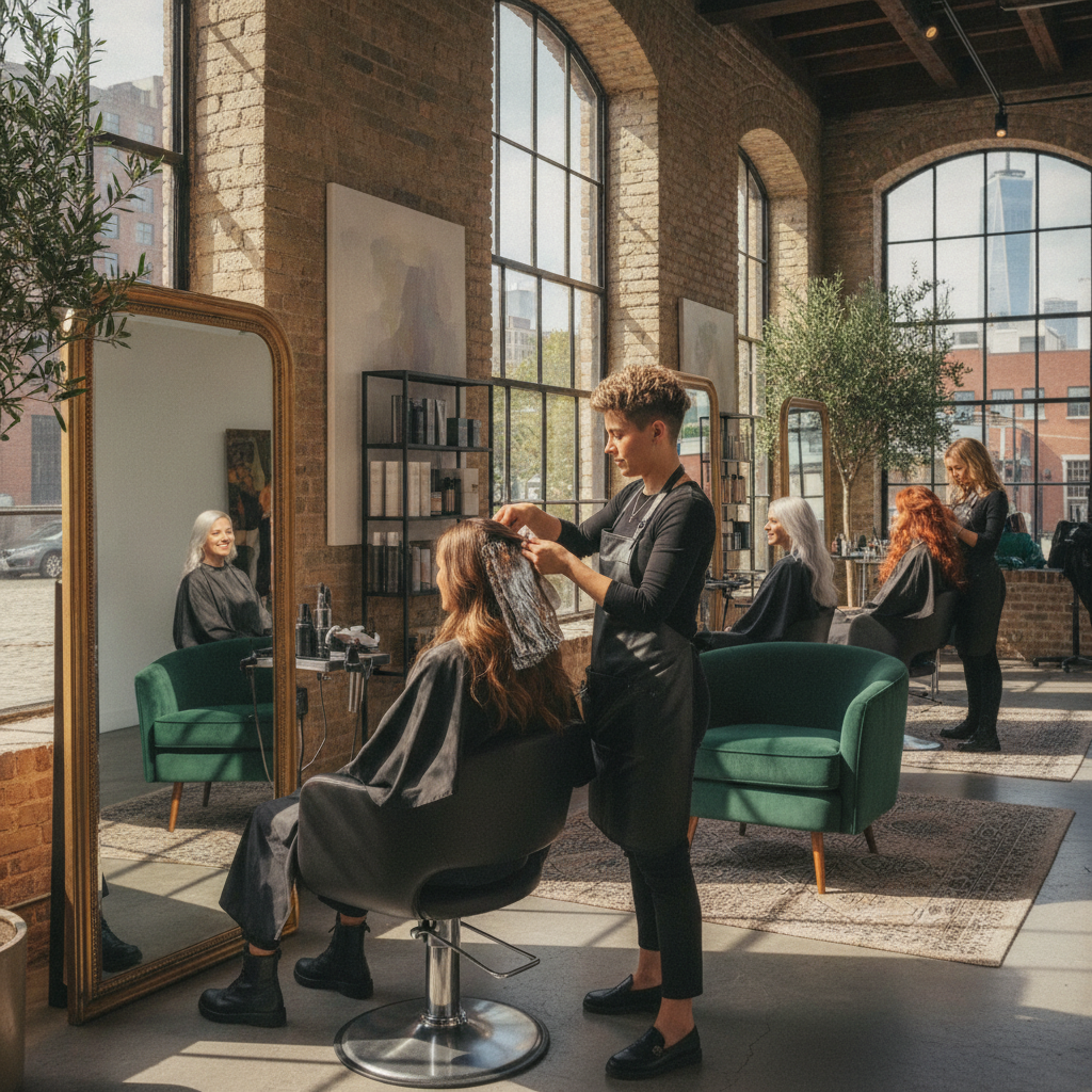 Tribeca Hair Salon Color Transformation