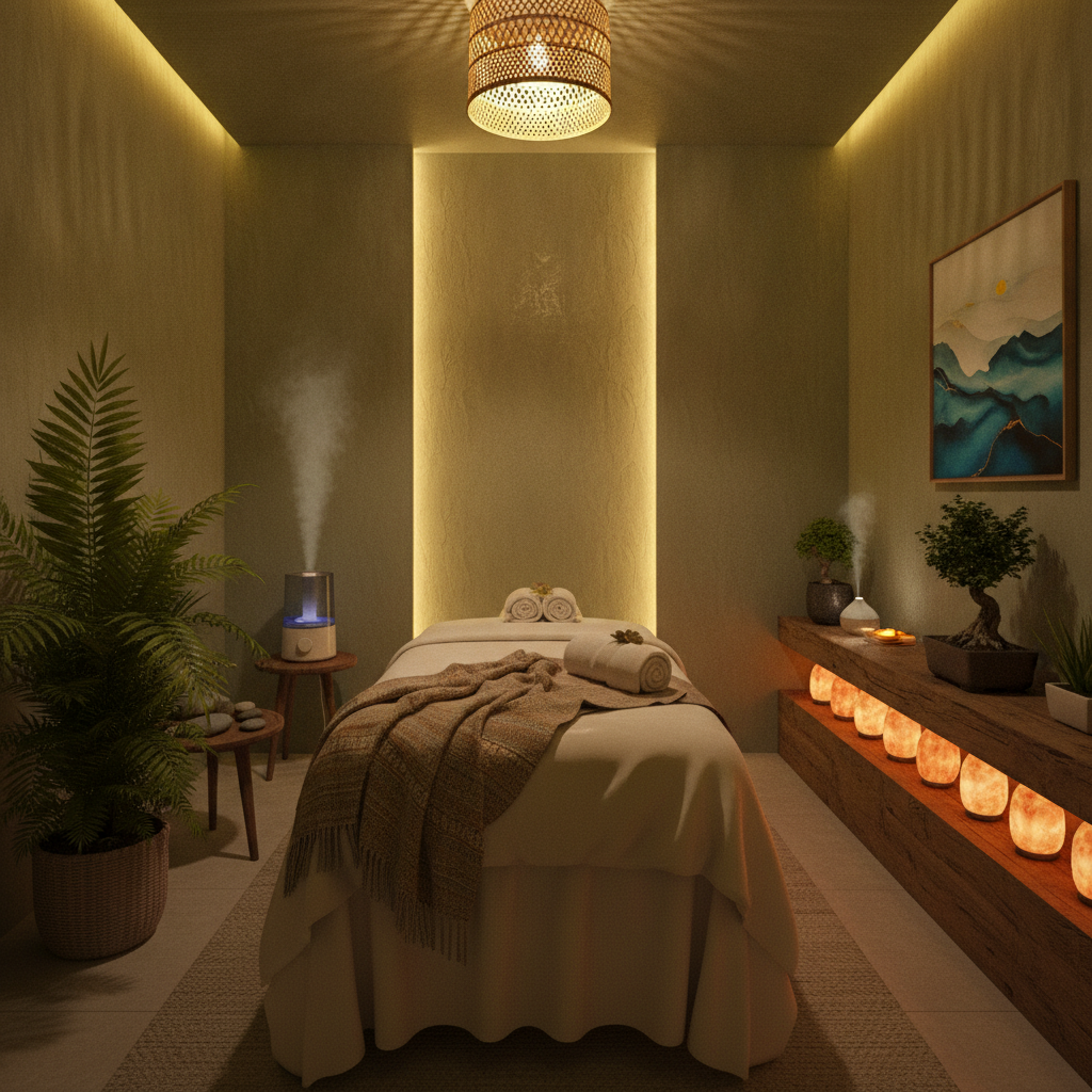 Massage therapist providing back pain relief Rochester Hills MI with gentle techniques