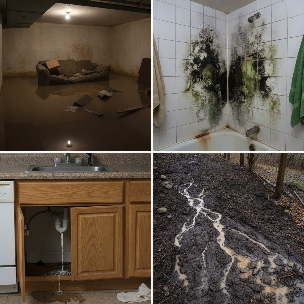 Types of Water Damage