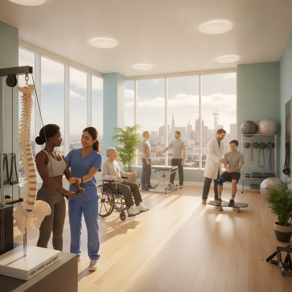 Patient consulting with a spine specialist about back pain treatment San Francisco options