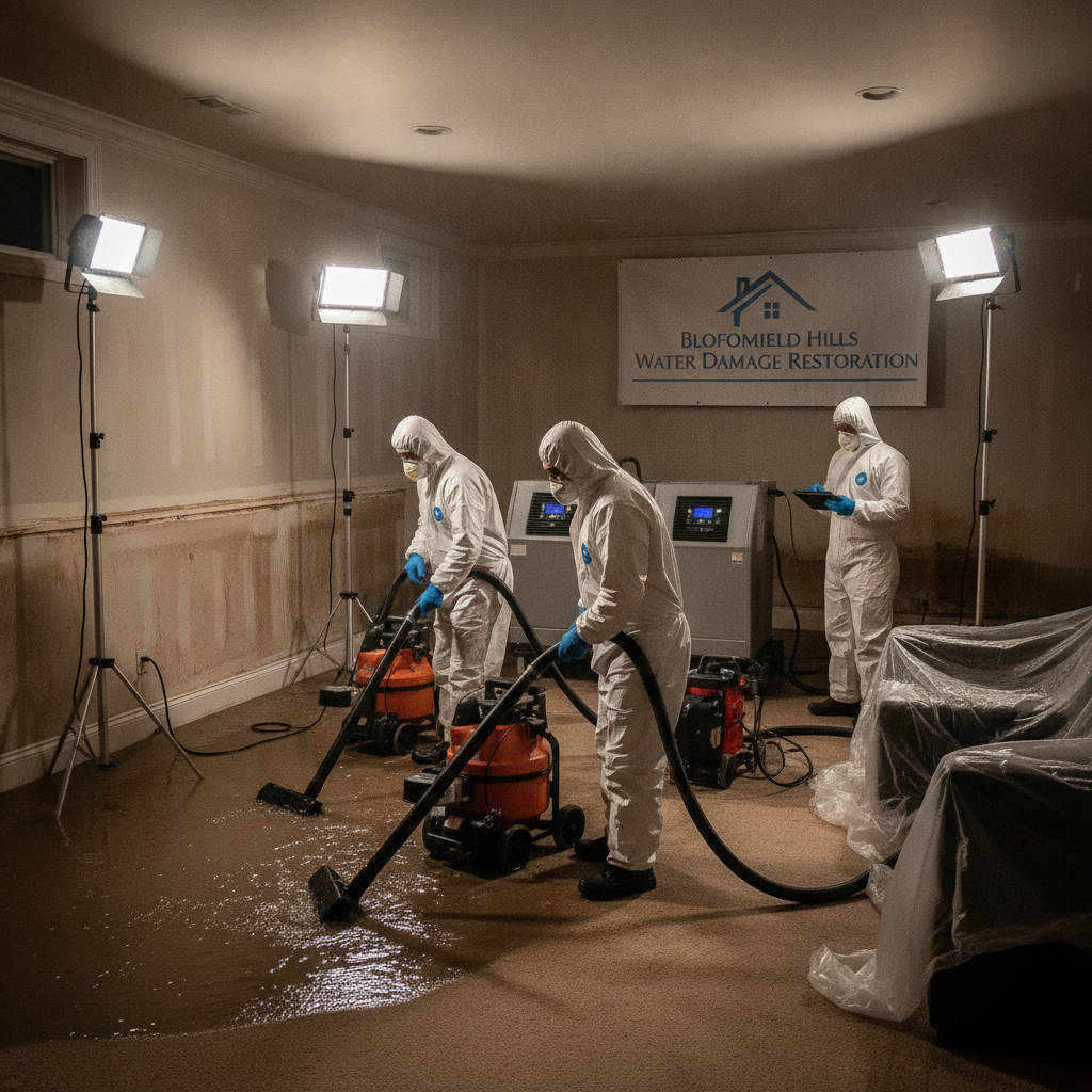 Water Damage Restoration Hero Image