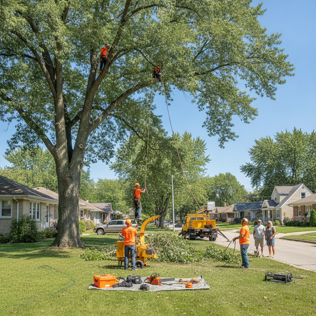 Tree removal service hero image